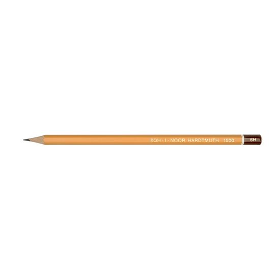 Олівець графітний 1500,  6Н 1500.6H (12)