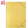 Папка А5, на гумках, жовта Pastelini 1514-26-A Axent