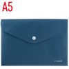 Папка-конверт А5, на кнопці, синя Earth colors 1522-29-A Axent