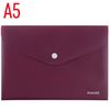 Папка-конверт А5, на кнопці, бордо Earth colors 1522-31-A Axent