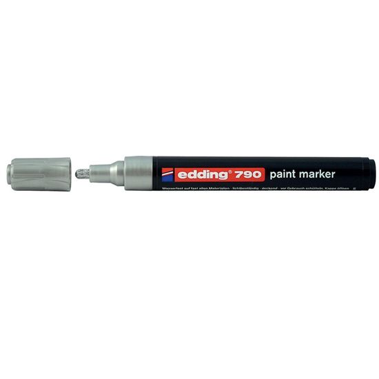 Маркер Paint e-790 2-3 мм круглий срібний e-790/13 (1)