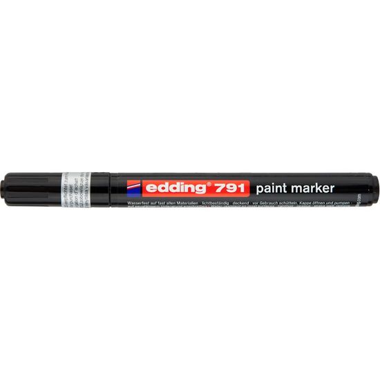 Маркер Paint e-791 1-2 мм круглий чорний e-791/01 (1)