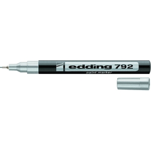 Маркер перманентный лаковый серебряный, 0,8 мм Paint e-791/13 Edding