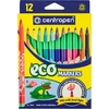 Фломастеры, 12 цветов, не высыхают без колпачка до 10 дней Эко 2560/12 Centropen