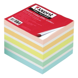 Бумага для заметок, 90х90 мм, 700 листов, микс Elite Color 8028-A Axent