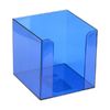 Куб для паперу пластиковий, 90x90x90мм, синій D4005-02 Axent