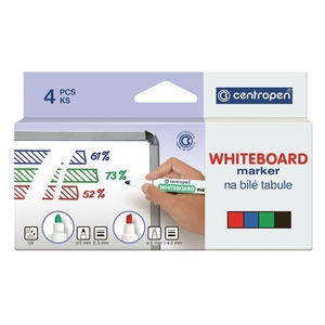Набор маркеров для досок, 4 цвета Board 8559/4/CB Centropen