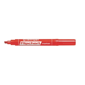 Маркер Flipchart 8560 1-4,6 мм клиноподібний черв. 8560/02 (10)