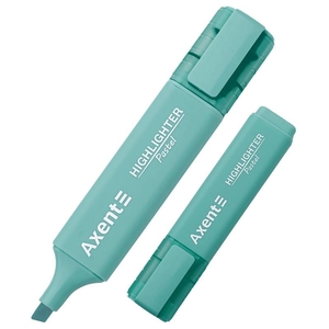 Маркер текстовий пастельний бірюзовий, 1-5 мм Highlighter 2537-09-A Axent