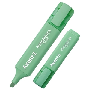 Маркер текстовый пастельный мятный, 1-5 мм Highlighter 2537-18-A Axent
