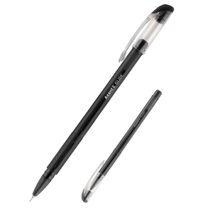 Ручка масляна чорна 0,7 мм Glide AB1052-01-A Axent