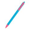 Ручка кулькова автоматична синя 0,7 мм, мікс Reporter AB1069-02-A Axent
