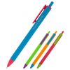 Ручка шариковая автоматическая синяя 0,7 мм, микс Reporter AB1069-02-A Axent