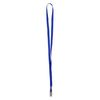 Шнурок для бейджа з металивим кліпом, синій, 4532 4532-02-A (20)