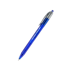 Ручка шариковая автоматическая синяя 1.0 мм Trio RT UX-109-02 Unimax