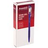 Ручка масляна Glide Color, синя AB1052-2-02-A (12)