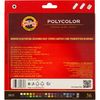 Художественные цветные карандаши POLYCOLOR, 36 цв., карт. упаковка 3835
