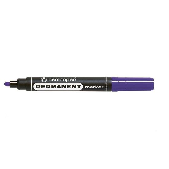 Маркер Permanent 8566 круглий фіолетовий. 1 шт. (полібег) 8566/08/1/P (1)