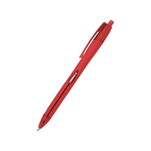 Ручка кулькова автоматична червона 0,7 мм Aerogrip UX-136-06 Unimax