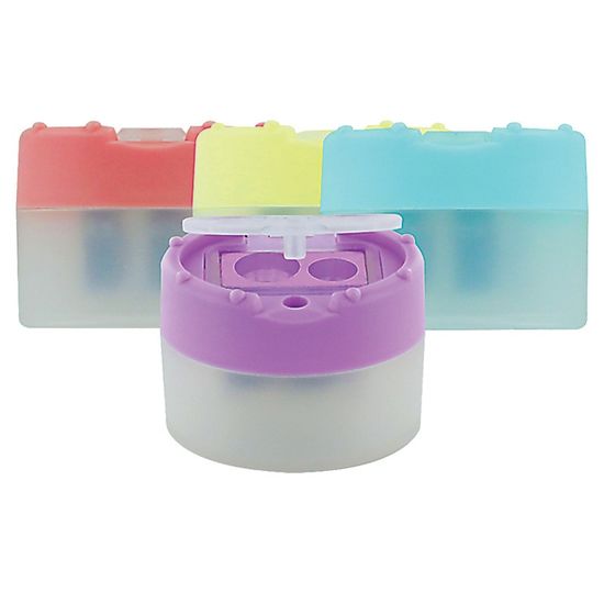 Точилка з конт. Click-Snap Pastell, пластик., 2 відділення Kum Click-Snap K2 Pastell (1/20)