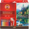 Карандаши цветные акварельные 72 цвета художественные MONDELUZ Koh-i-Noor