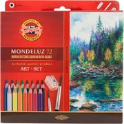Олівці кольорові акварельні 72 кольори художні MONDELUZ Koh-i-Noor