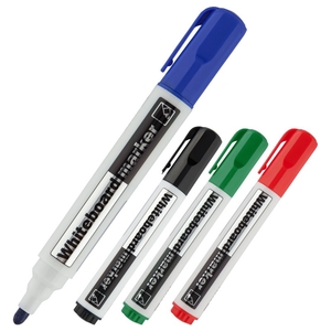 Набор маркеров для досок, 4 цвета Delta Whiteboard D2800-40 Axent