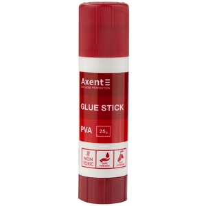 Клей-карандаш, 25 г, PVA основа 7103-A Axent
