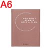 Щоденник датований А6, 368 сторінок в лінію, тверда обкладинка Torino Trend 73-736 38 254 Brunnen