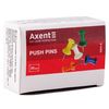 Кнопки-гвоздики цветные, 30 шт в упаковке 4203-A Axent