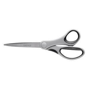 Ножницы офисные, 20 см, с прорезиненными ручками Duoton 6302-01-A Axent