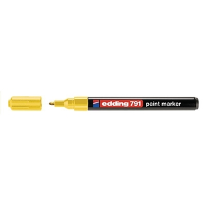 Маркер перманентный лаковый желтый, 1-2 мм Paint e-791/05 Edding