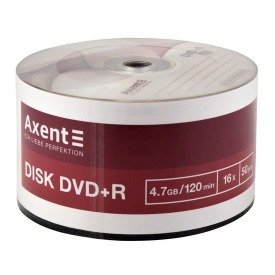 DVD диск для однократной записи информации. Емкость диска 4.7 GB/120 min, скорость записи 16x.  Количество: 50 шт. Bulk. 8108-A
