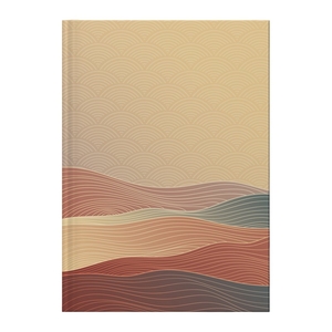 Книга канцелярська А4, 96 сторінок в клітинку, обкладинка картон твердий Waves 8422-563-A Axent
