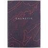 Книга канцелярська А4, 96 сторінок в клітинку, картонна обкладинка Earth Colors. Galactic 8422-576-A Axent