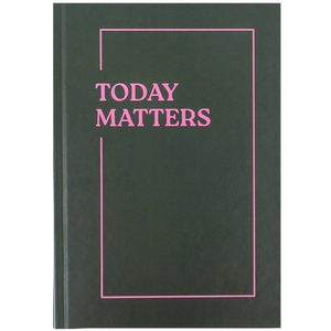 Блокнот А5, 96 сторінок в клітинку, обкладинка картон твердий Today matters 8457-17-A Axent