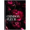 Блокнот А5, 96 сторінок в клітинку, тверда обкладинка Crimson fleur 8459-4-A Axent