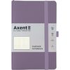 Записна книжка А5, 96 сторінок, клітинка, м`яка обкладинка Partner Soft Skin 8616-36-A Axent