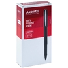Ручка гелевая черная 1 мм Premier AG1114-01-A Axent
