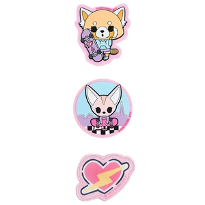 Патч на липучці, 3 шт в наборі Aggretsuko AR25-3012 Kite