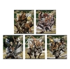 Зошит в клітинку 24 аркуші, кольорова обкладинка Soft-touch + УФ-лак, дизайн: Attack on Titan Kite AT24-238