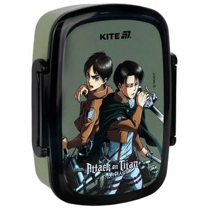 Ланчбокс, 750 мл, со столовыми приборами Attack on Titan AT25-163 Kite