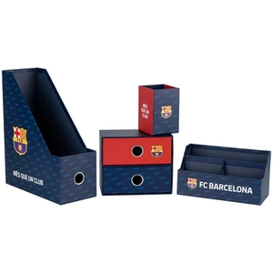 Настольный органайзер, 4 предмета, картон FC Barcelona BC26-357 Kite