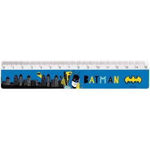 Линейка пластиковая, 15 см DC Comics DC25-090 Kite