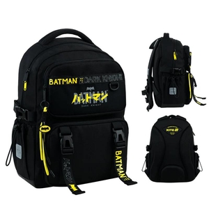 Рюкзак школьный DC Comics DC26-1022M Kite, дышащая ортопедическая спинка, система крепления лямок светоотражающие элементы, уплотненное дно
