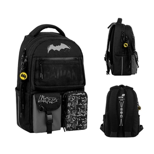 Рюкзак школьный DC Comics DC26-2587M Kite, ортопедическая спинка, широкие S-образные лямки, светоотражающие элементы, усиленное дно