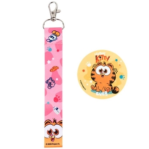 Набір: патч на липучці та брелок Garfield GF25-3010 Kite