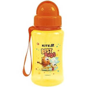 Пляшка для води, 350 мл, з трубочкою Garfield GF25-399 Kite