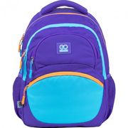 Рюкзак шкільний Education Color block GO22-175M-1 GoPack, анатомічна спинка, система кріплення лямок,  світловідбиваючі елементи