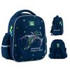 Рюкзак школьный полукаркасный In Space GO24-165S-4 GO Pack, дышащая эргономичная спинка, уплотненное дно, светоотражающие элементы